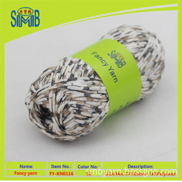 shanghai shingmore bridge oeko-tex 100 quality ribbon yarn manufacturer good sales cotton novelty yarn for hand knitting